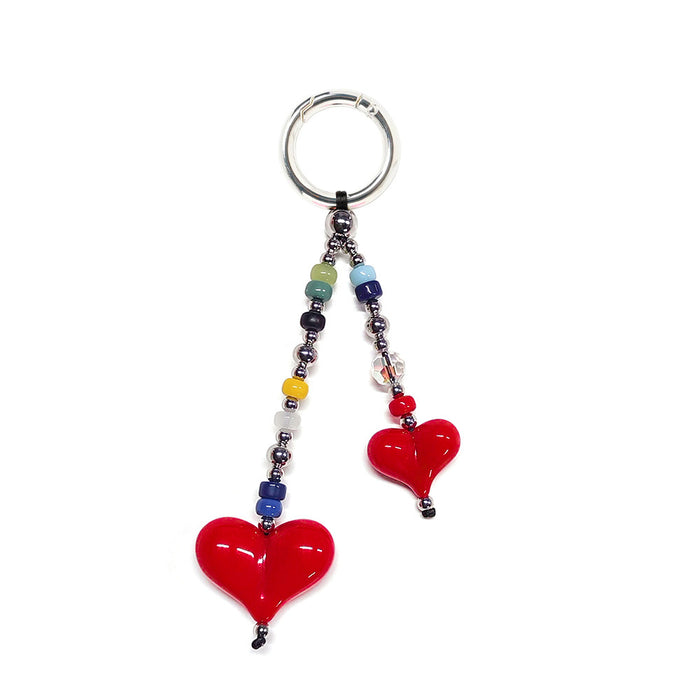 Wholesale  Keychain Love Key Chain DIY Hanging Ornaments Girls  Bag Small Pendant