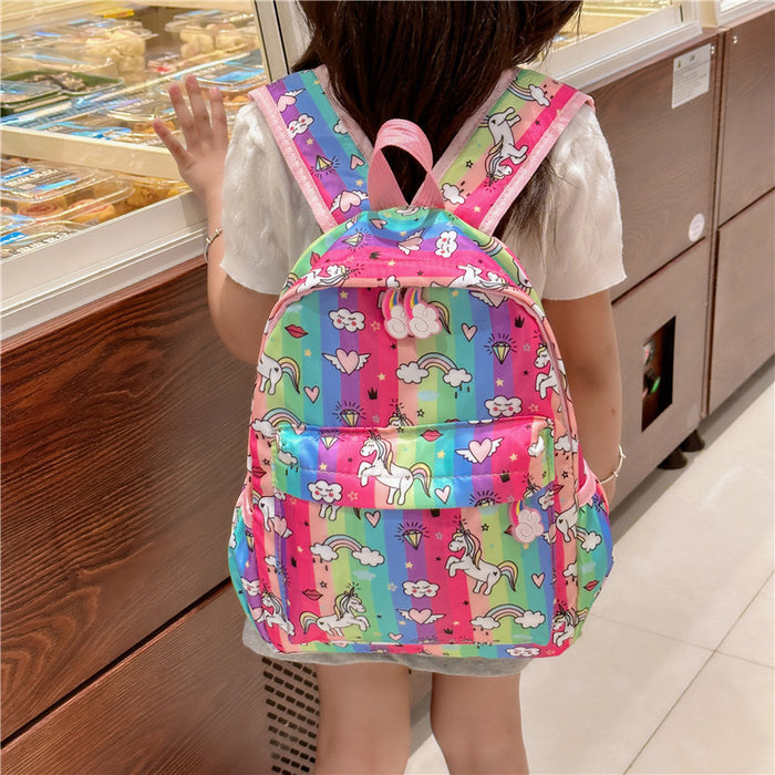 Wholesale Waterproof Nylon Children's Casual Travel Backpack JDC-BP-YuanDuo084