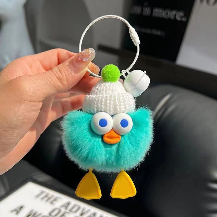 Wholesale Plush Duck Keychain JDC-KC-ShiM009