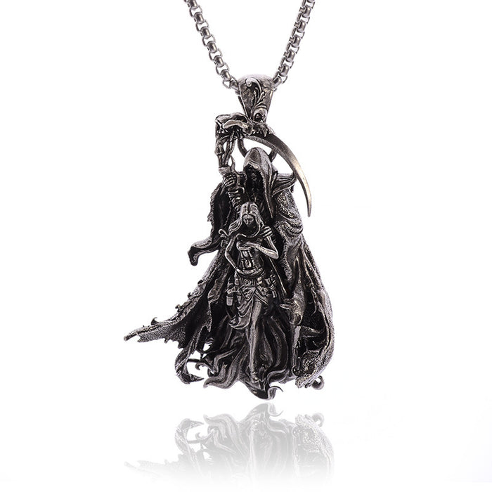 Wholesale  Retro Alloy Cartoon Character Pendant Necklace