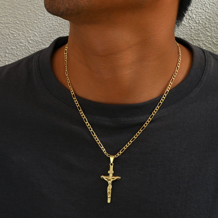 Wholesale unisex cross pendant necklace