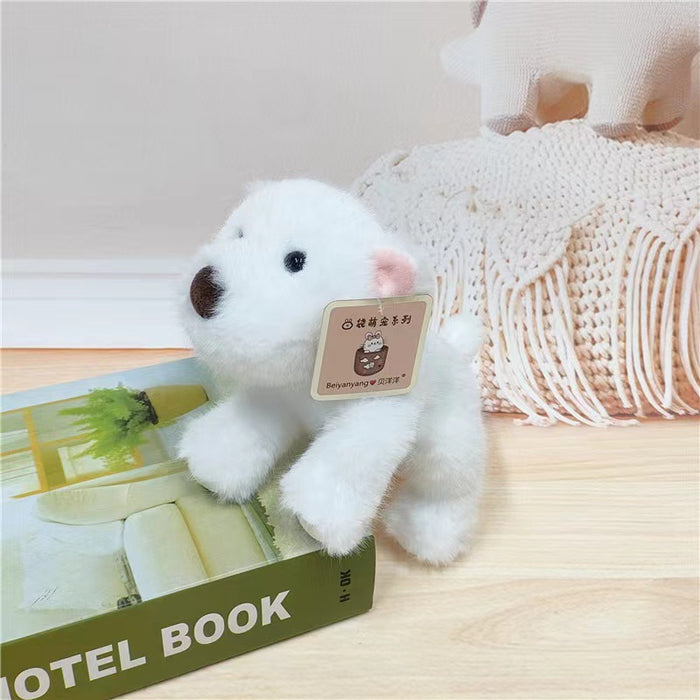 Wholesale Cute pet zoo series plush toy cute little animal doll doll children' s birthday gift