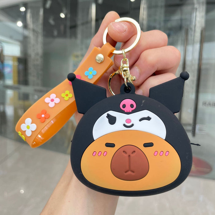 Wholesale Cartoon Coin Purse Doll PVC Keychain JDC-KC-YaoP004