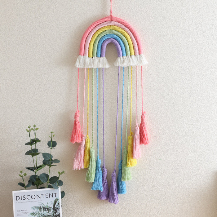 Wholesale Rainbow Tassel Creative Dream Catcher JDC-DC-ZH028