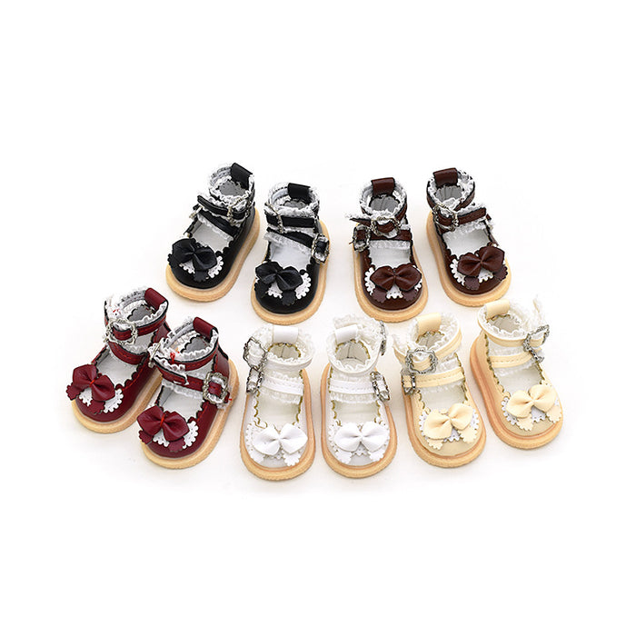 Wholesale Doll Shoes Baby Shoes Pendant Leather Shoes