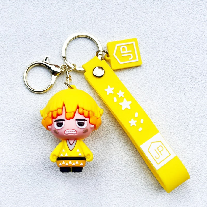 Wholesale PVC Cartoon Doll Keychain JDC-KC-WuYi128