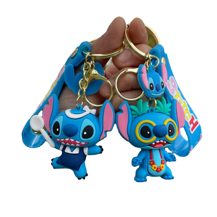 Wholesale Cartoon 3D Doll Keychain, Car Keychain, Bag Pendant