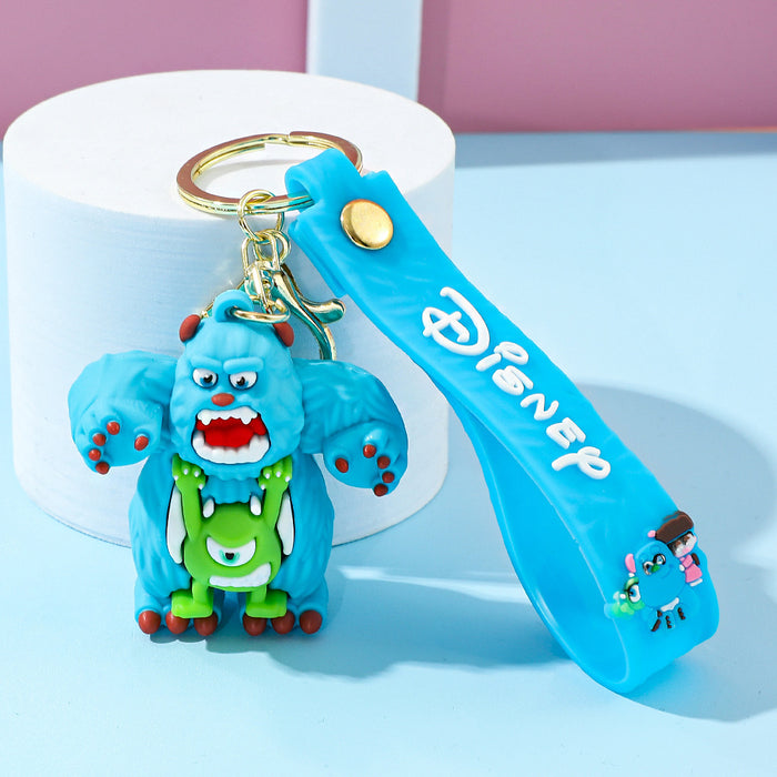 Wholesale cute couple key chain small gift doll ornaments