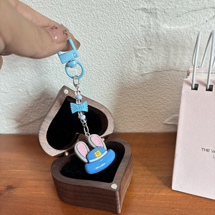 Wholesale Cute Cartoon Beaded Keychains for Couples