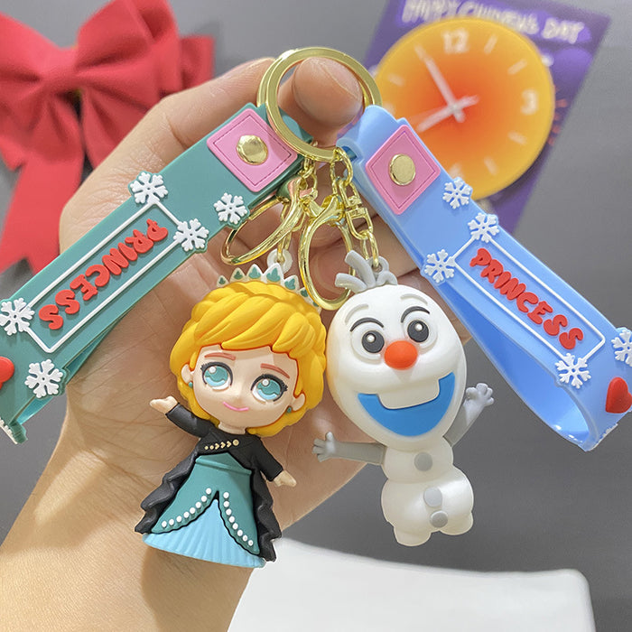 Wholesale PVC Cartoon Doll Keychain JDC-KC-WuYi161