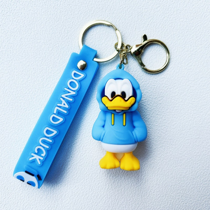 Wholesale PVC Cartoon Doll Keychain JDC-KC-WuYi031