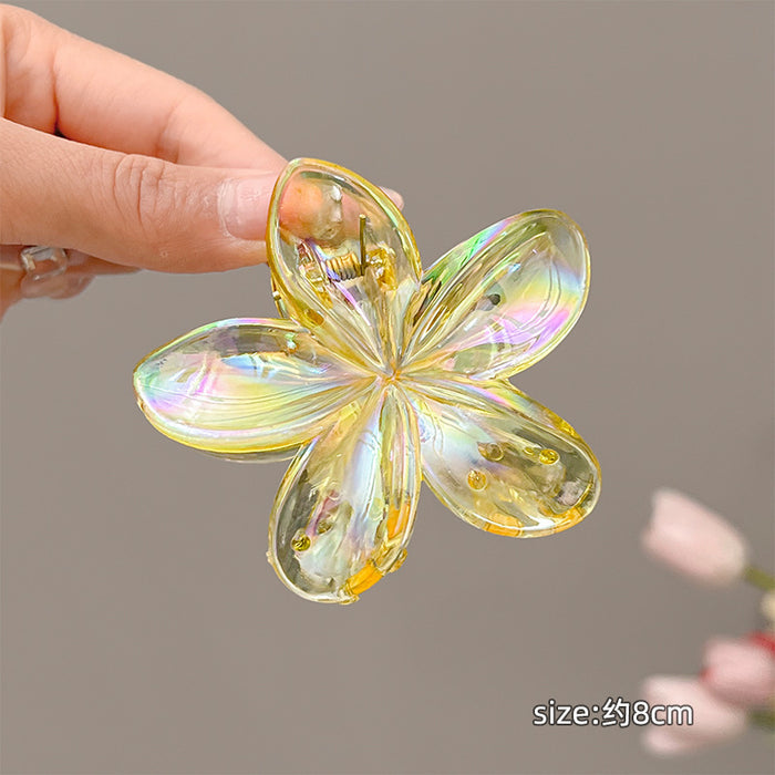Wholesale flower high ponytail Hair Clips