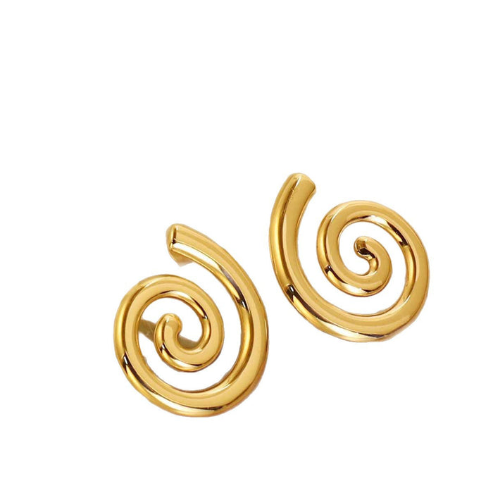 Wholesale High-end  sophisticated titanium steel conch earrings