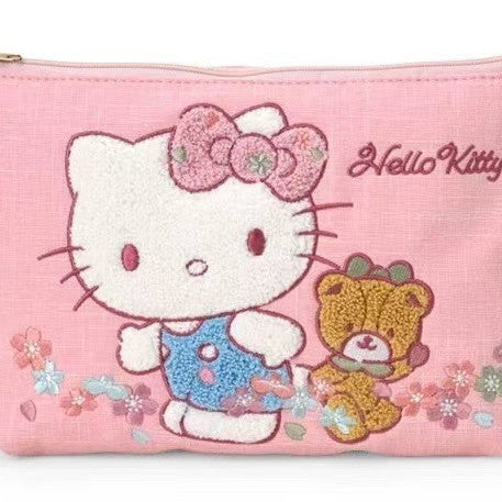 Wholesale Cute Cartoon Embroidered Makeup Bag