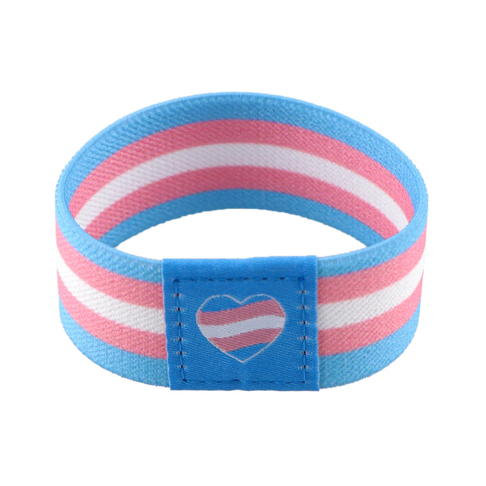 Wholesale 10pcs Selling Rainbow Sports Elastic Wristband Washable Elastic Bracelet