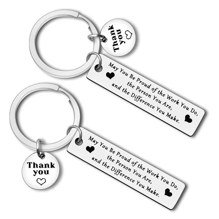 Wholesale You Are A Key Part of You Stainless Steel Keychain JDC-KC-TangMumao003