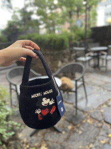 Wholesale Lamb Plush Handbag Women's Cartoon Printed Wool Shoulder Crossbody Tote Bag