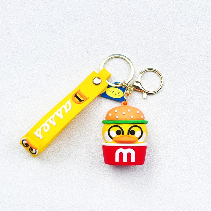 Wholesale PVC cartoon doll Keychain JDC-KC-WuYi091