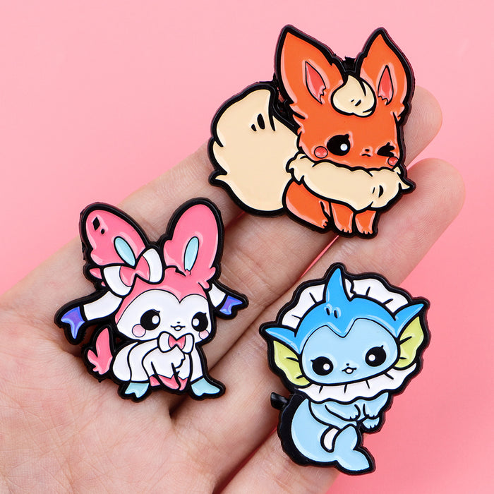 Wholesale Cartoon pet anime brooch colorful animation badge