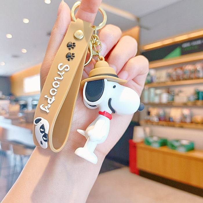 Wholesale Cartoon Doll Silicone Keychain JDC-KC-MingT275