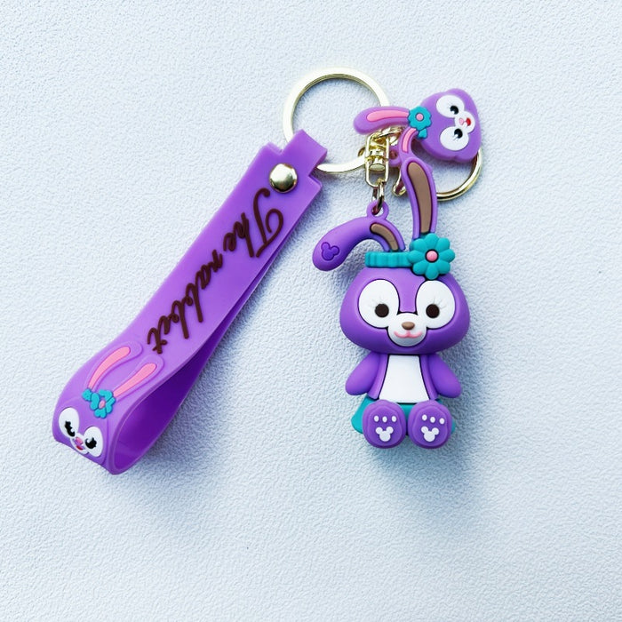 Wholesale PVC Cartoon Doll Keychain JDC-KC-WuYi095