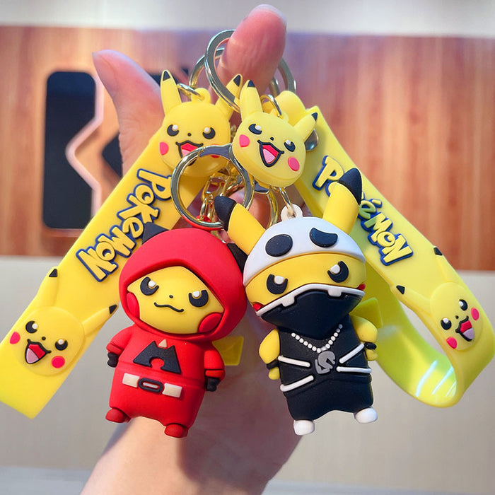 Wholesale PVC Cartoon Cute Doll Keychain JDC-KC-Yid021