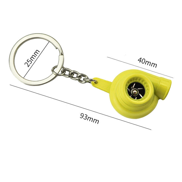 Wholesale Mini Metal Turbo Keychain