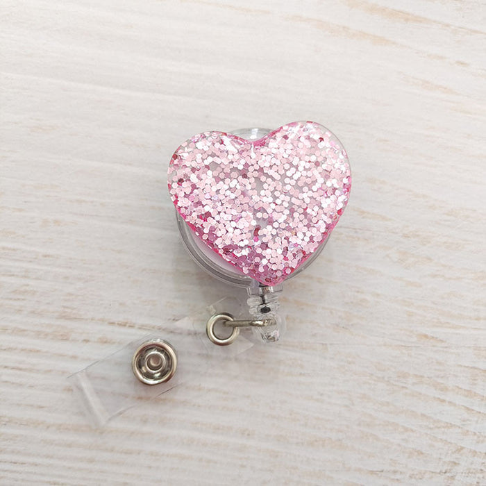 Wholesale Acrylic Love Telescopic Keychain JDC-KC-GuXi008