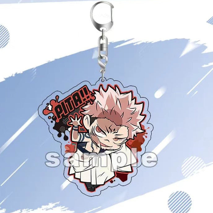 Wholesale Anime character Acrylic Keychain