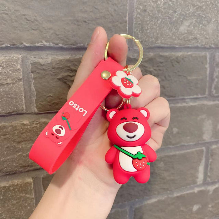 Wholesale Cartoon Silicone Doll Keychain JDC-KC-MingT034