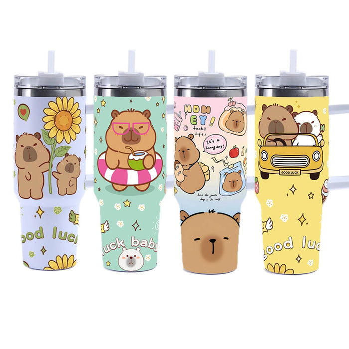 Wholesale 40OZ car cup 304 stainless steel insulation cold ice bullies cup