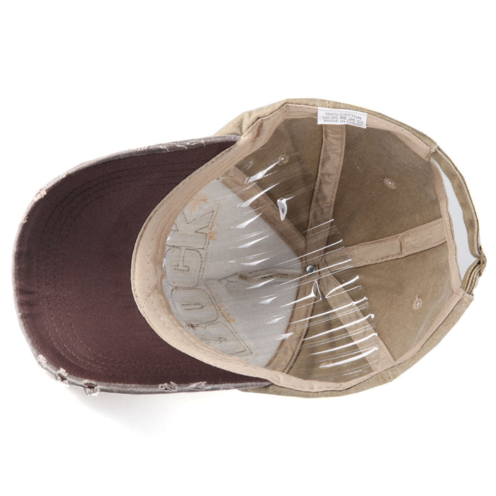 Wholesale Washed Letter Baseball Cap