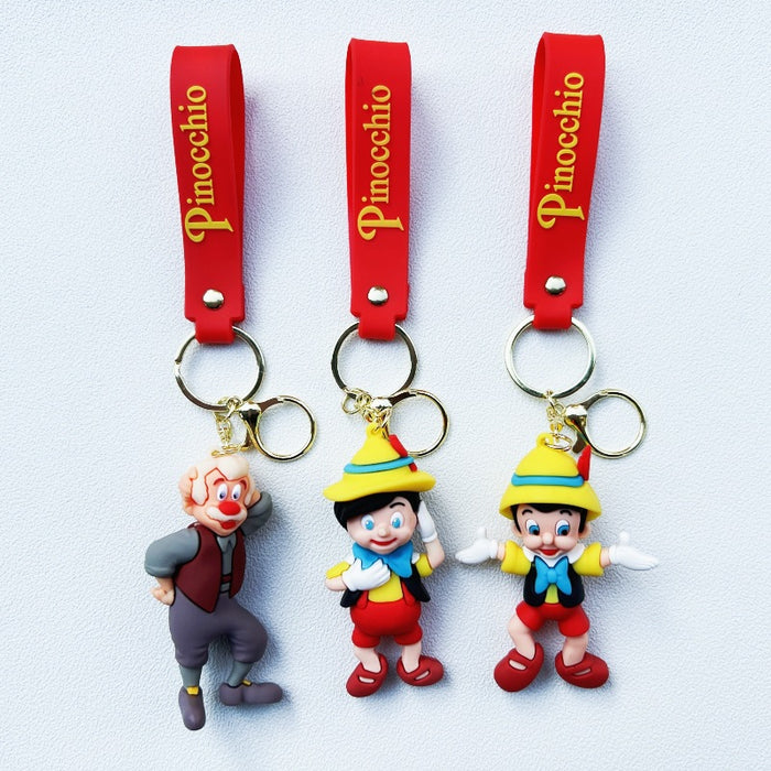 Wholesale PVC Cartoon Doll Keychain JDC-KC-WuYi144