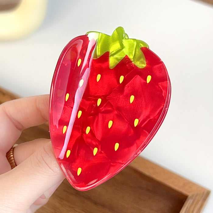 Wholesale Strawberry Design Hair Claw Clip Fashion Hair Accessory