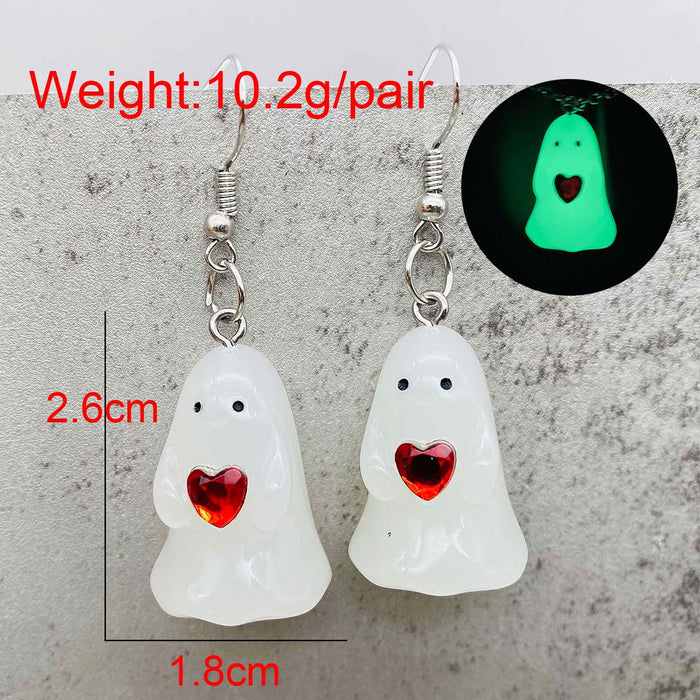 Wholesale  Earrings Ghost Pumpkin Corn Sugar Pendant Necklace  Christmas Jewelry
