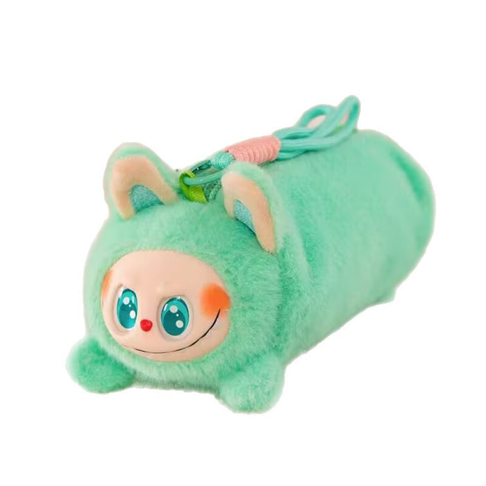 Wholesale Vinyl Pencil Case Creative Toys Plush Lanyard Pencil Case Student Doll Doll Gift