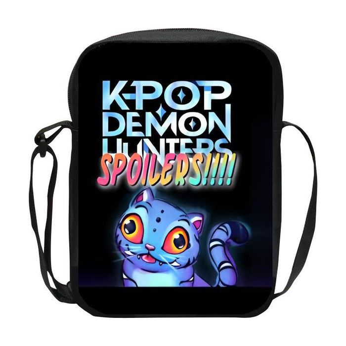 Wholesale K-Pop Hunter Witch Group Children' s Casual Shoulder Bag DIY Customized Men' s and Women' s Crossbody Bag