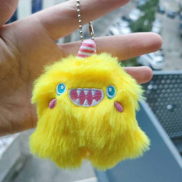 Wholesale Monster Clumsy Keychain Unicorn Plush Pendant Same Style Bag Pendant JDC-KC-RC004