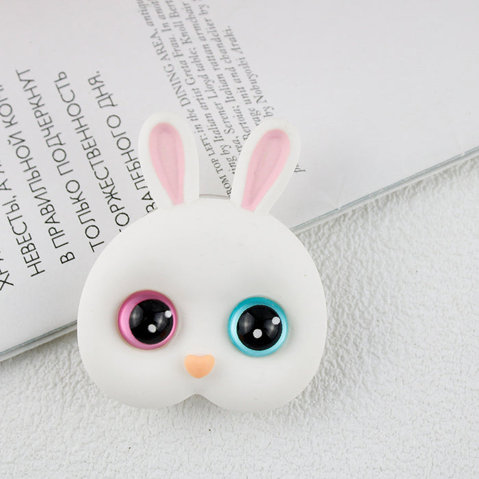 Wholesale Cartoon heterochromatic rabbit phone stand