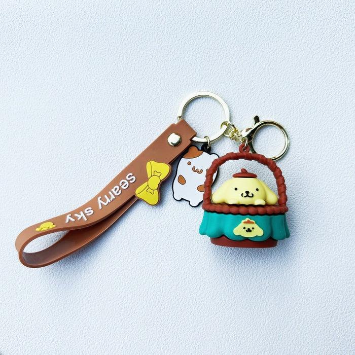 Wholesale PVC Cartoon Doll Keychain JDC-KC-WuYi201