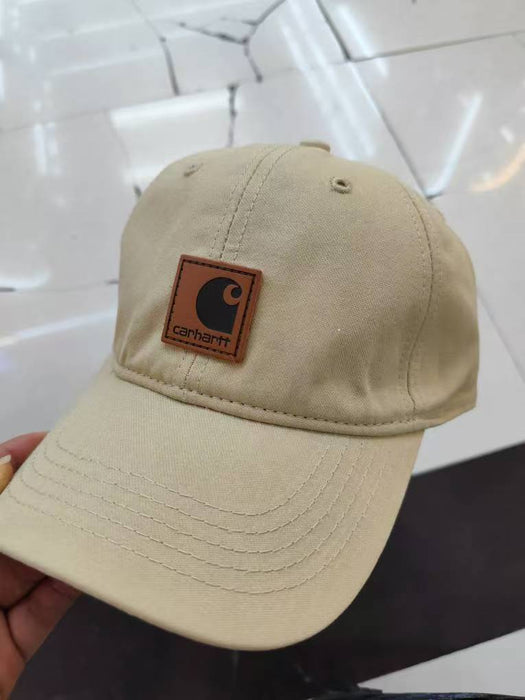 Wholesale Embroidered Black Baseball Cap Women's  Vintage Washed and Sanding Wide Brim Cap Big Head Small Hat