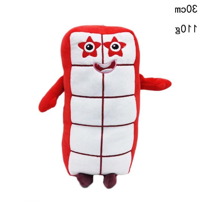 Wholesale Doll Number blocks digital building blocks plush toys early childhood education doll