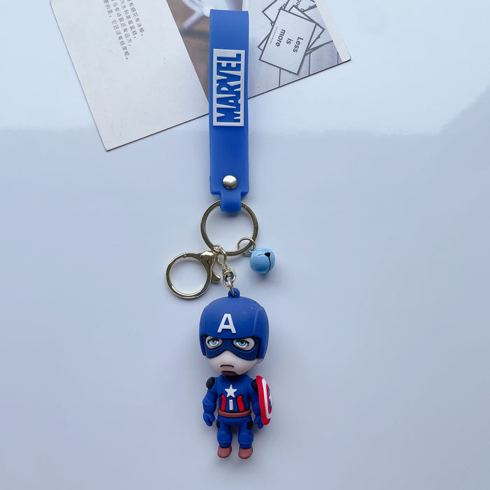 Wholesale Cartoon Doll Silicone Keychain JDC-KC-JuShu041