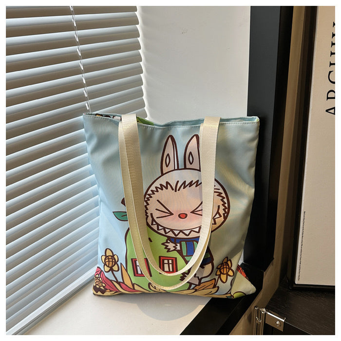 Wholesale Canvas bag, versatile shoulder bag, large capacity commuting tote bag, canvas bag for women