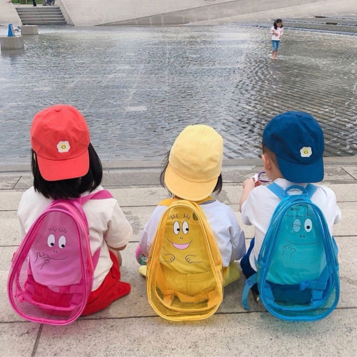 Wholesale Baba Papa's PVC Backpack Backpack Summer Vacation Snack Toy Swimming Outdoor Street Shooting Children's Bag