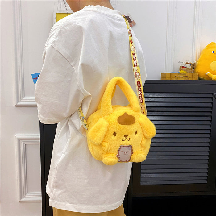 Wholesale Cartoon Plush All-match Shoulder Bags