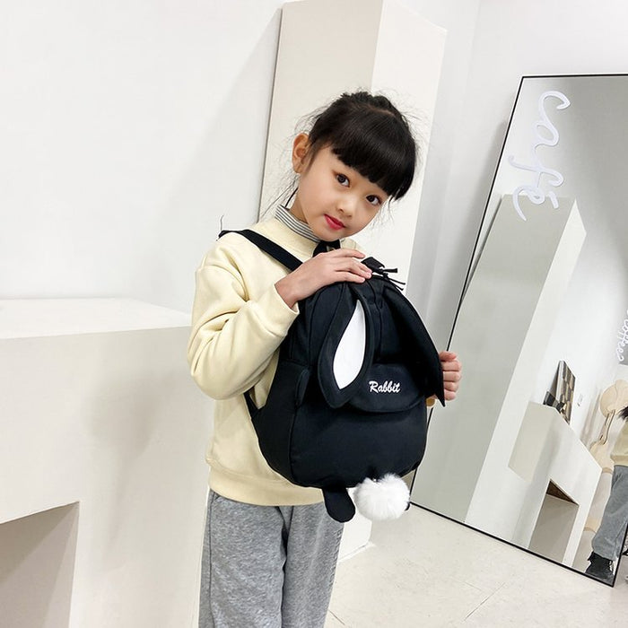 Wholesale College Style Cute Cute Funny Personality Rabbit Ears Soft Girl Student Backpack Pink and Tender Girl Backpack JDC-BP-SS002