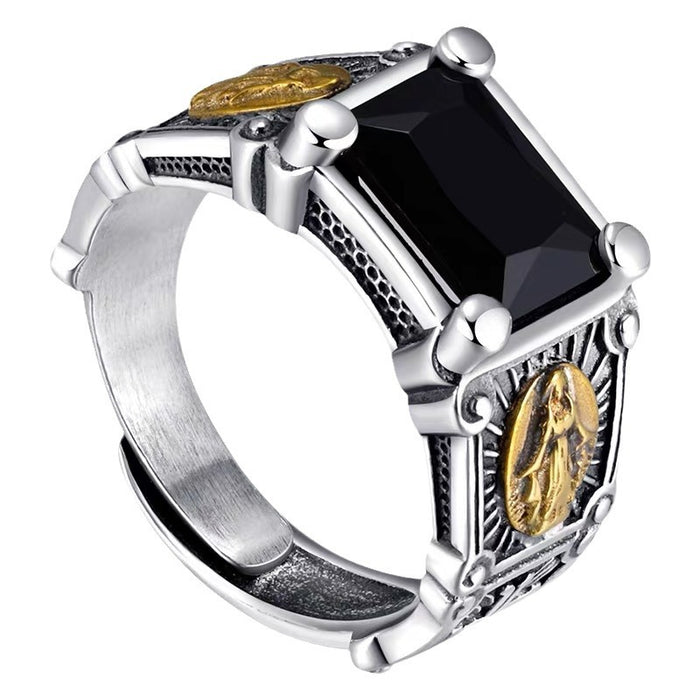 Wholesale Cross border vintage antique ring inlay