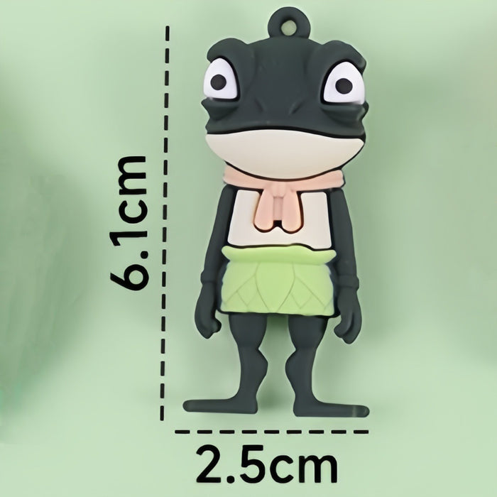 Wholesale Soft Rubber Doll Car Pendant Keychain