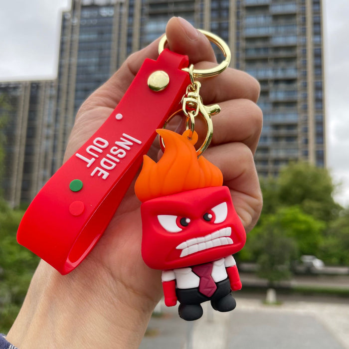 Wholesale Keychain, soft rubber doll, backpack pendant, keychain, car ornament